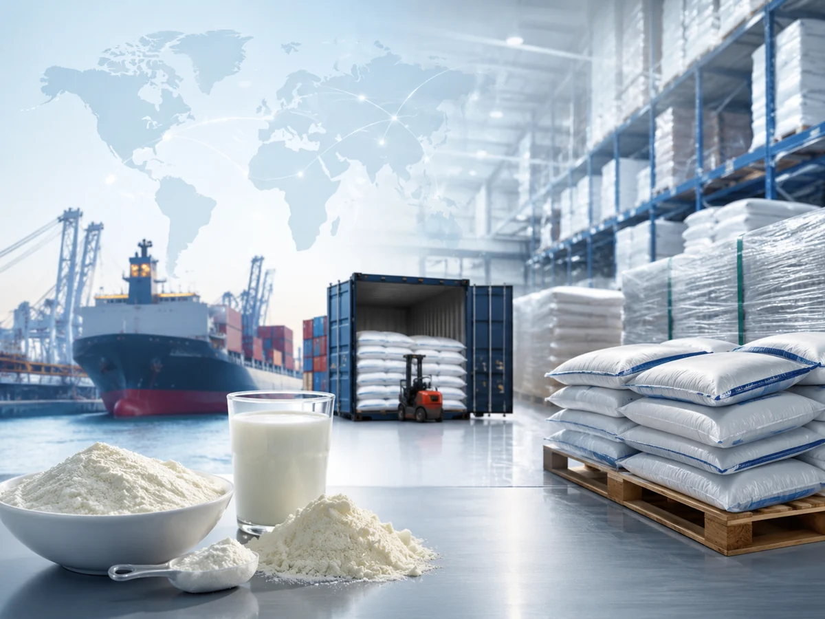 Commodity supply solutions and global dairy logistics